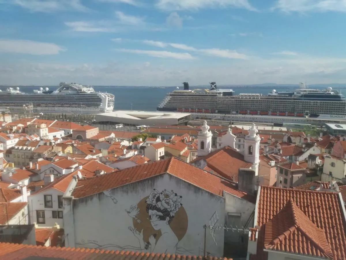 Miradouro De Santa Luzia Daire Lisboa